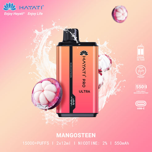 Mangosteen Hayati Pro Ultra 15000 Disposable Vape