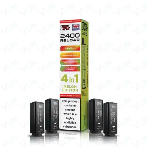 IVG 2400 Multi Flavour Edition Prefilled Pods