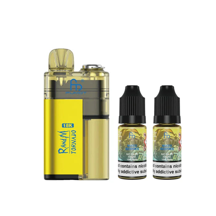 Fumot RandM Tornado 18K Prefilled Kit