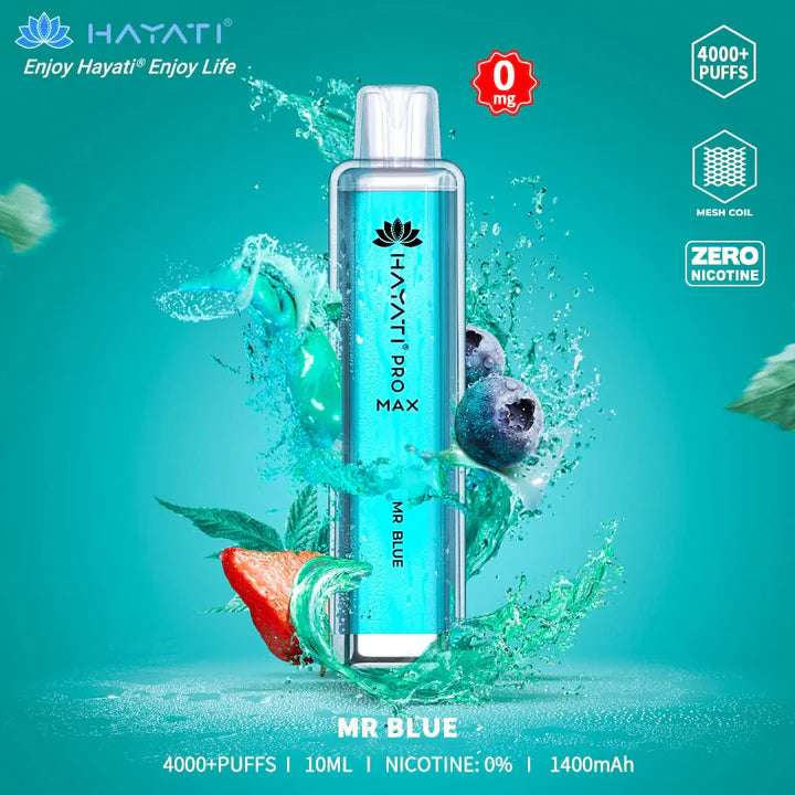 Hayati Pro Max 4000 Puffs 0% Nicotine