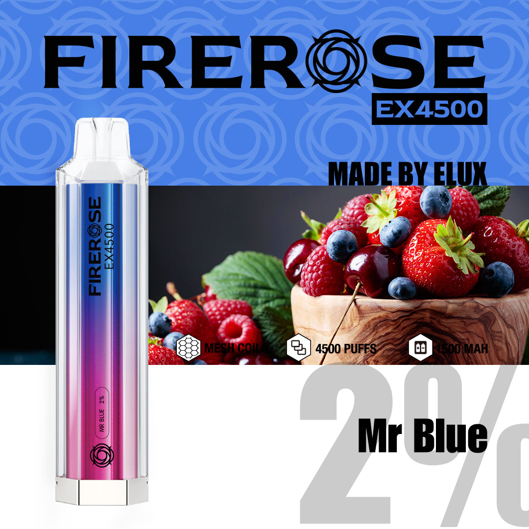 Mr Blue Elux FireRose EX4500 Disposable Vape