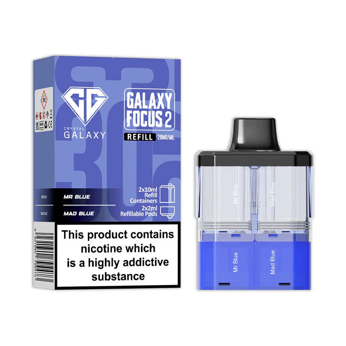 Crystal Galaxy Focus 2 30K Pre-filled Pods