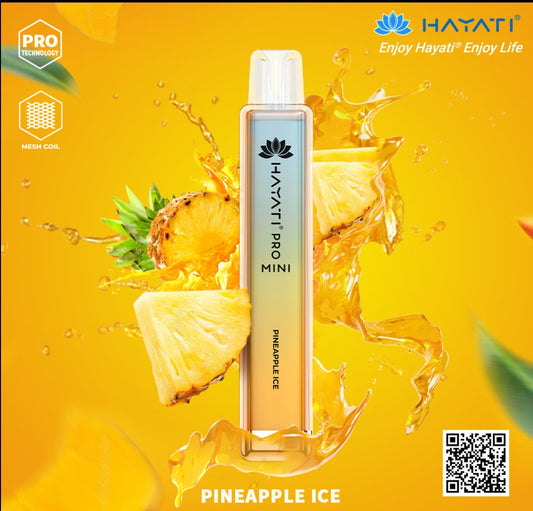 Pineapple Ice Hayati Pro Mini Disposable Vape