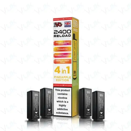 IVG 2400 Multi Flavour Edition Prefilled Pods