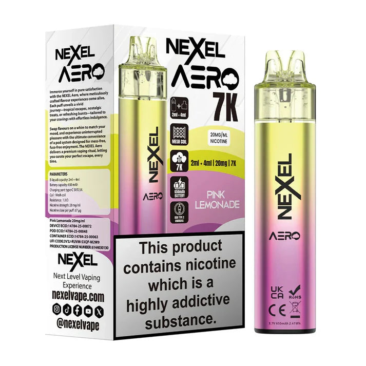 Nexel Aero 7K Prefilled Pod Kit
