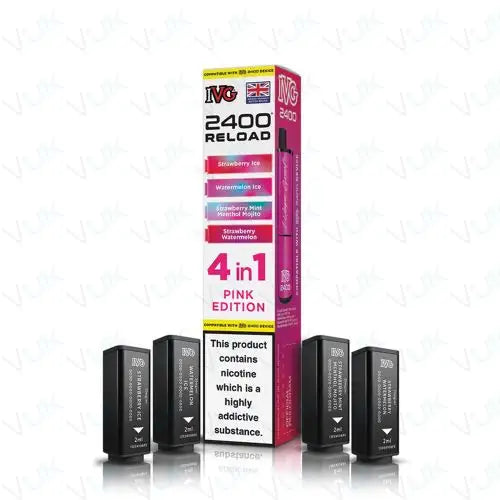IVG 2400 Multi Flavour Edition Prefilled Pods