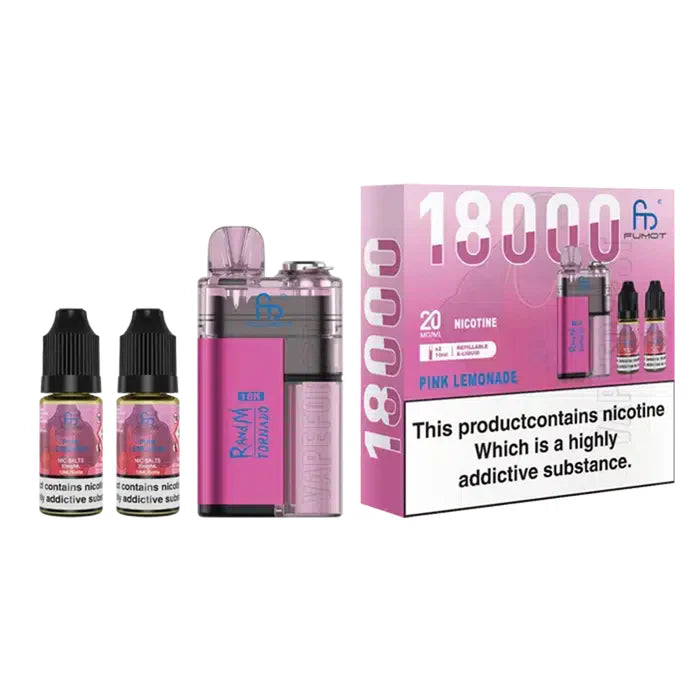 Fumot RandM Tornado 18K Prefilled Kit