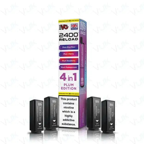IVG 2400 Multi Flavour Edition Prefilled Pods