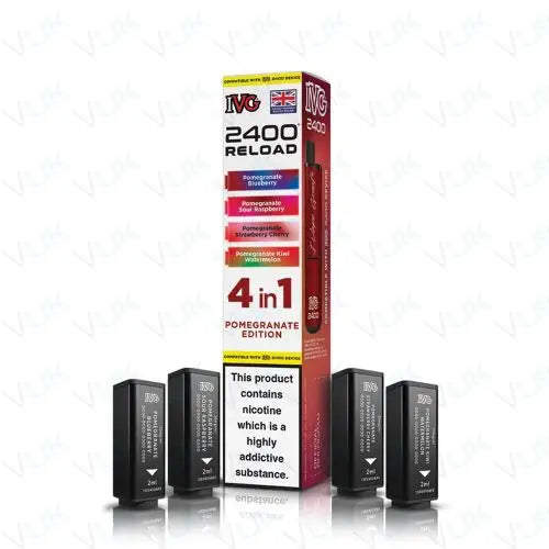 IVG 2400 Multi Flavour Edition Prefilled Pods