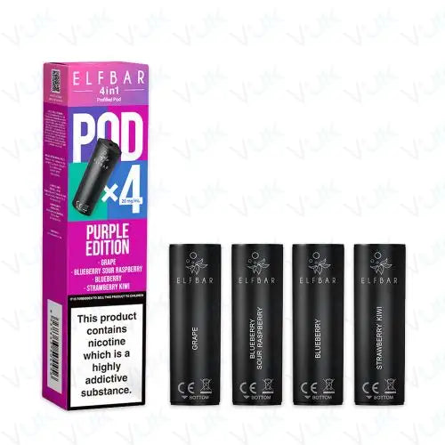 Elf Bar 4-in-1 Multi Flavour Prefilled Pods