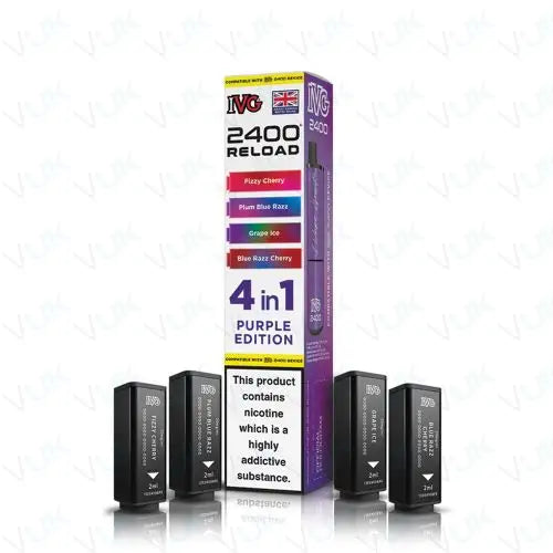 IVG 2400 Multi Flavour Edition Prefilled Pods