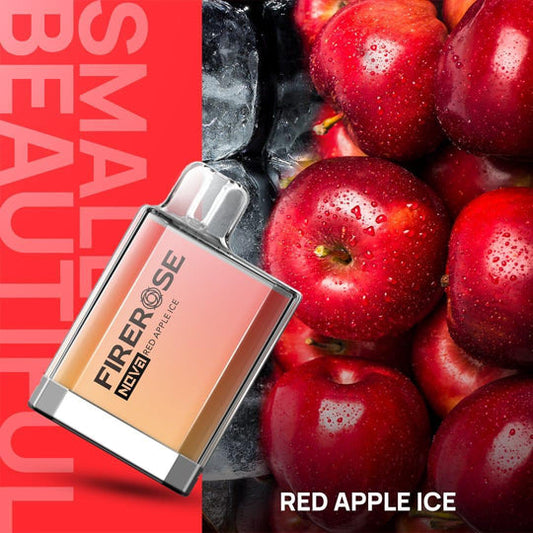 Red Apple Ice Firerose Nova Disposable Vape