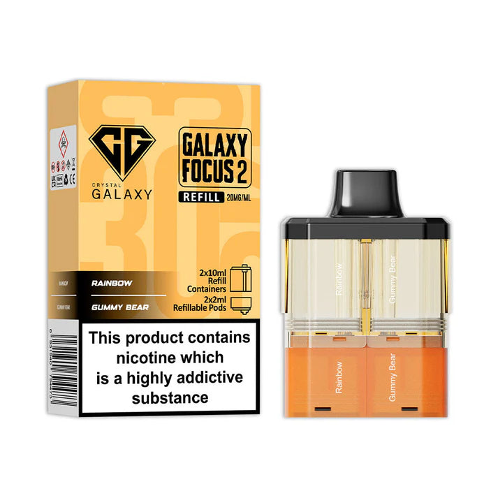 Crystal Galaxy Focus 2 30K Prefilled Pods