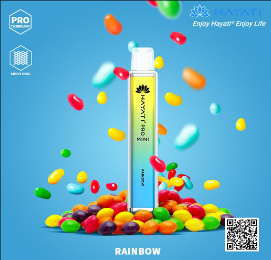Rainbow Hayati Pro Mini Disposable Vape