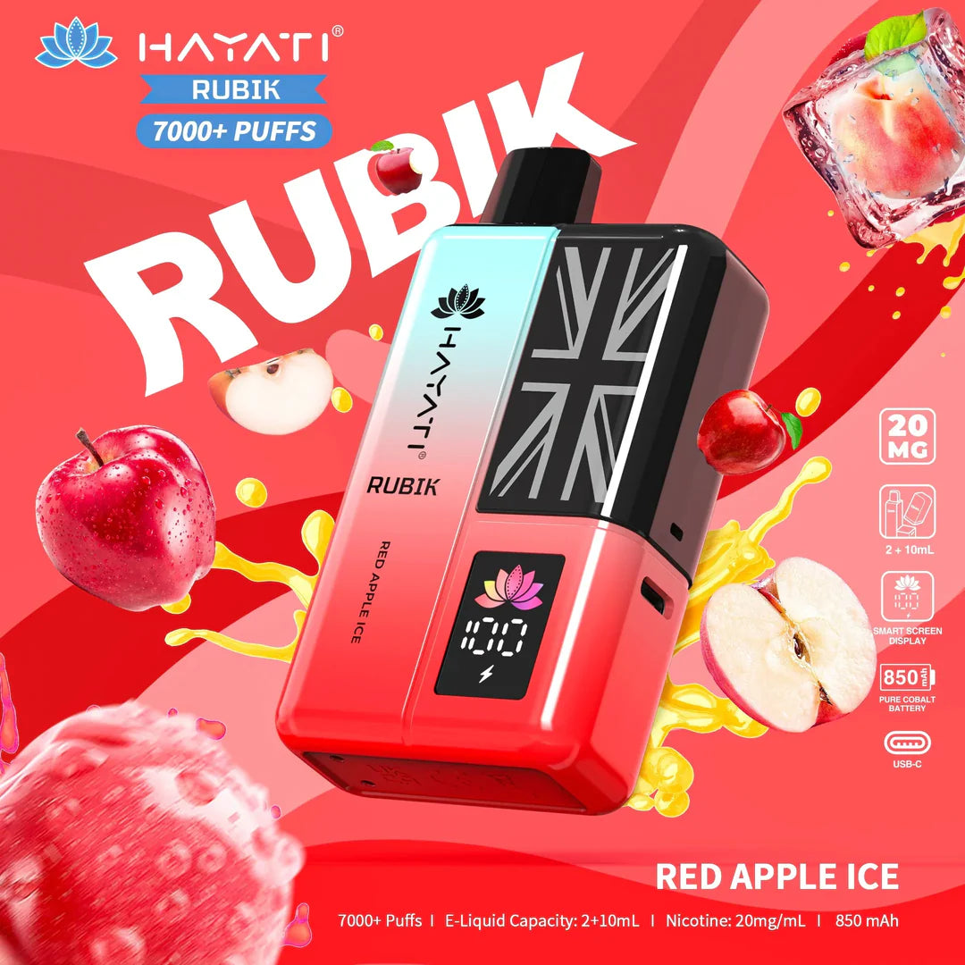 Hayati Rubik 7000 Puffs Vape
