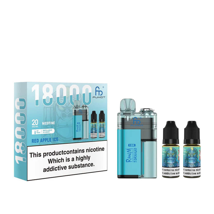 Fumot RandM Tornado 18K Prefilled Kit
