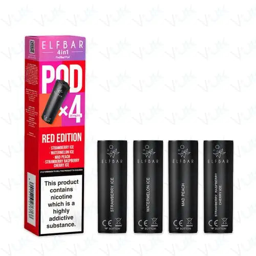 Elf Bar 4-in-1 Multi Flavour Prefilled Pods