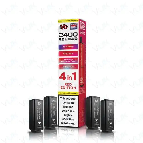 IVG 2400 Multi Flavour Edition Prefilled Pods