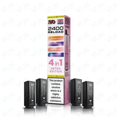 IVG 2400 Multi Flavour Edition Prefilled Pods