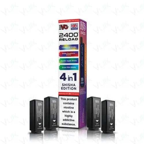 IVG 2400 Multi Flavour Edition Prefilled Pods