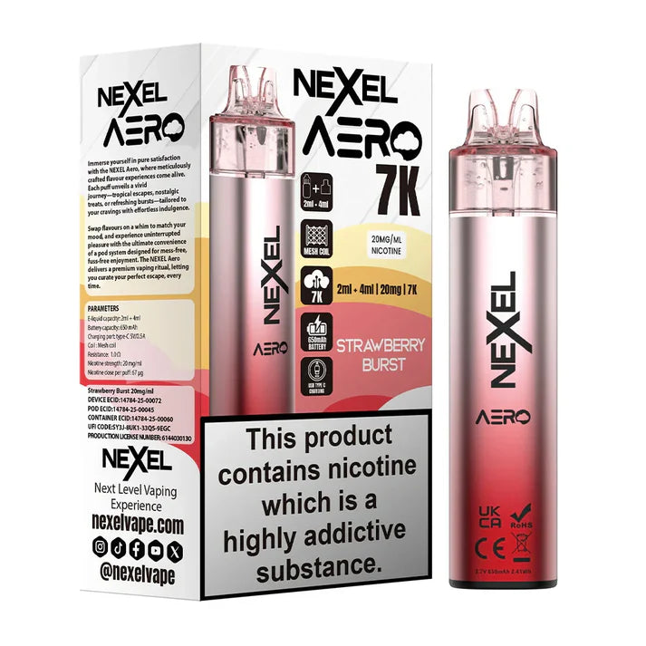 Nexel Aero 7K Prefilled Pod Kit