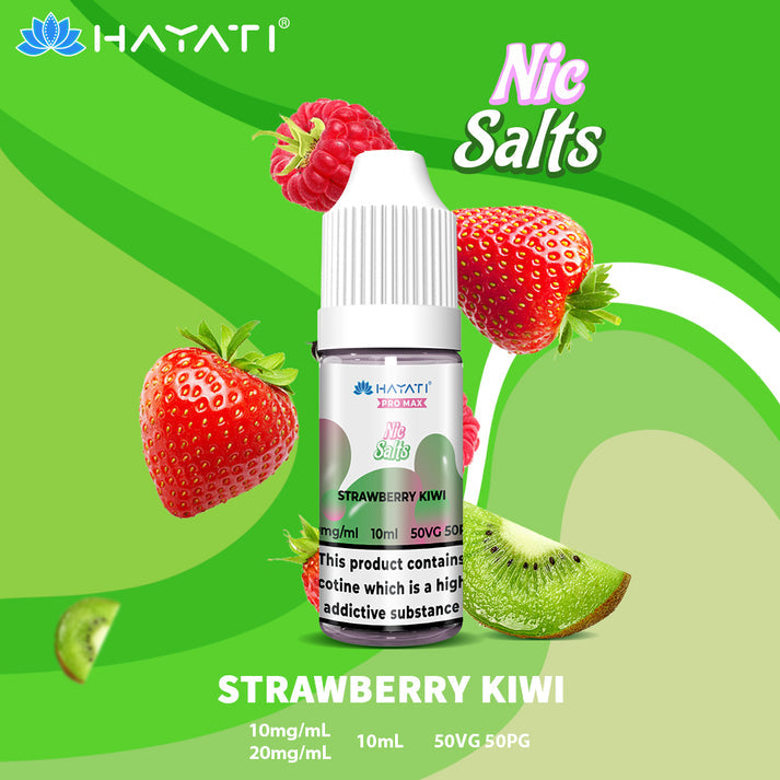 strawberry Kiwi Hayati Pro Max Nic Salt
