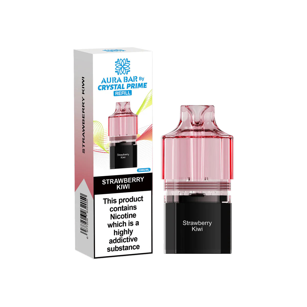 Crystal Prime Aura Bar 10k Replacement Pods