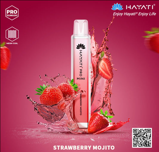 Strawberry Mojito Hayati Pro Mini Disposable Vape