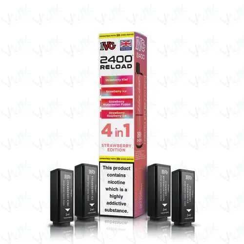 IVG 2400 Multi Flavour Edition Prefilled Pods