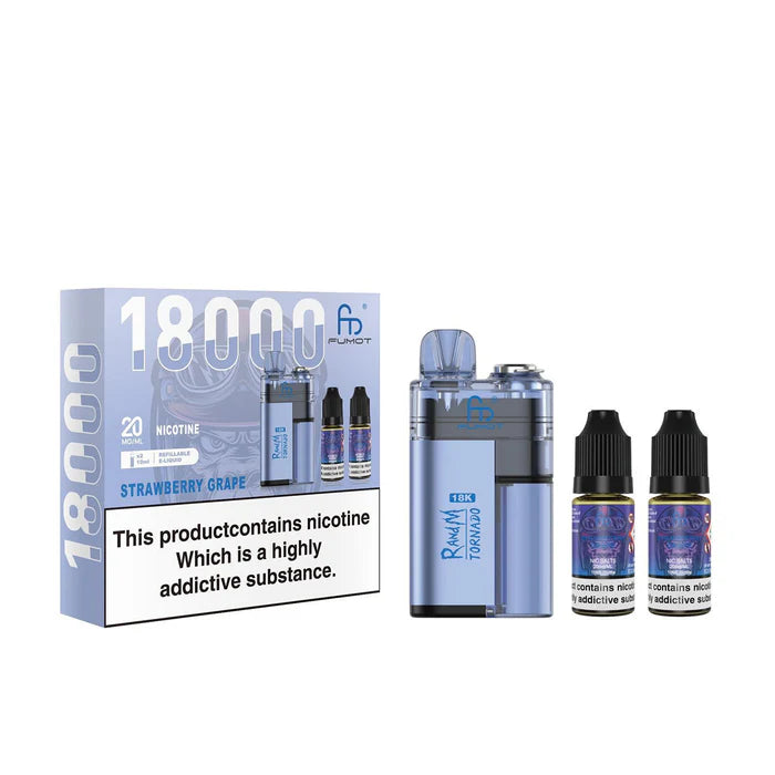 Fumot RandM Tornado 18K Prefilled Kit