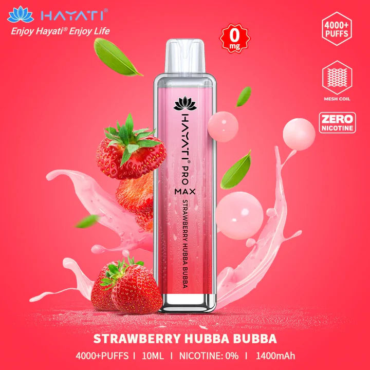 Hayati Pro Max 4000 Puffs 0% Nicotine