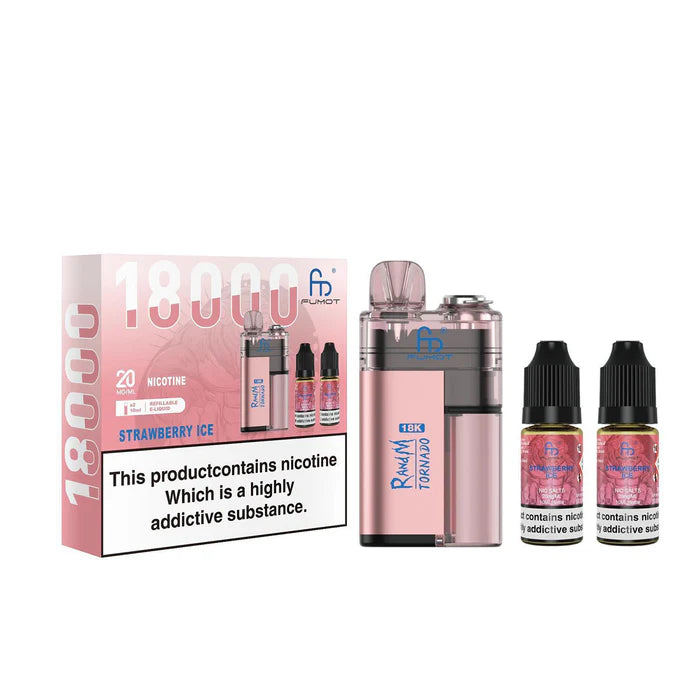 Fumot RandM Tornado 18K Prefilled Kit
