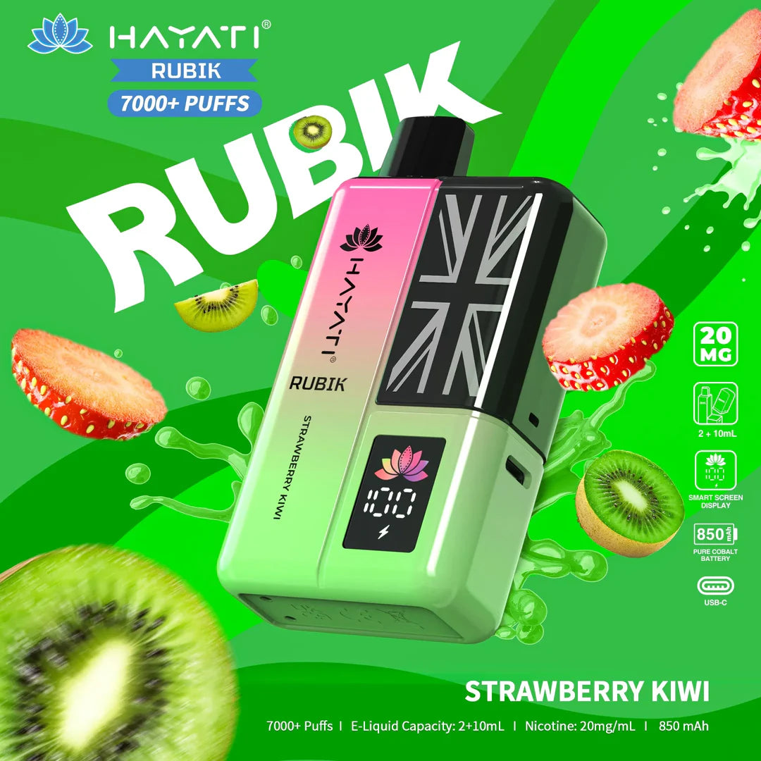 Hayati Rubik 7000 Puffs Vape