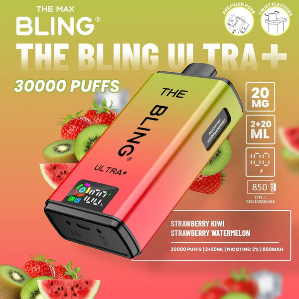 The Bling Ultra Plus 30K Prefilled Vape Pod Kit