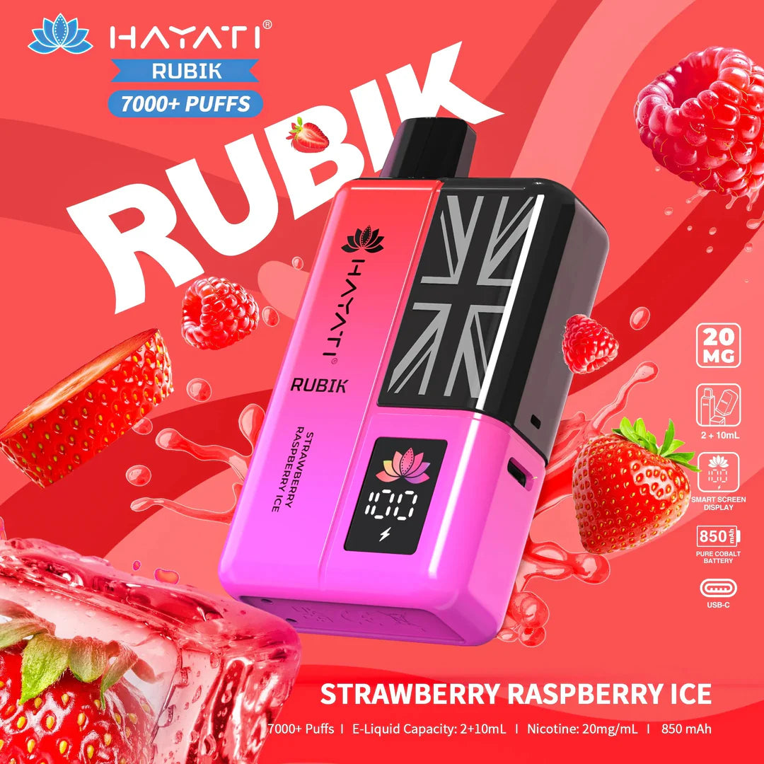 Hayati Rubik 7000 Puffs Vape