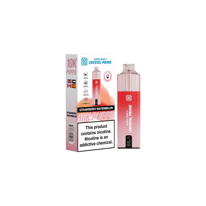 Crystal Prime 10000 Puffs ( AURA BAR )