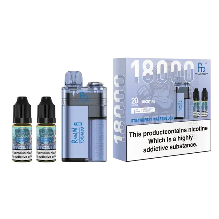 Fumot RandM Tornado 18K Prefilled Kit