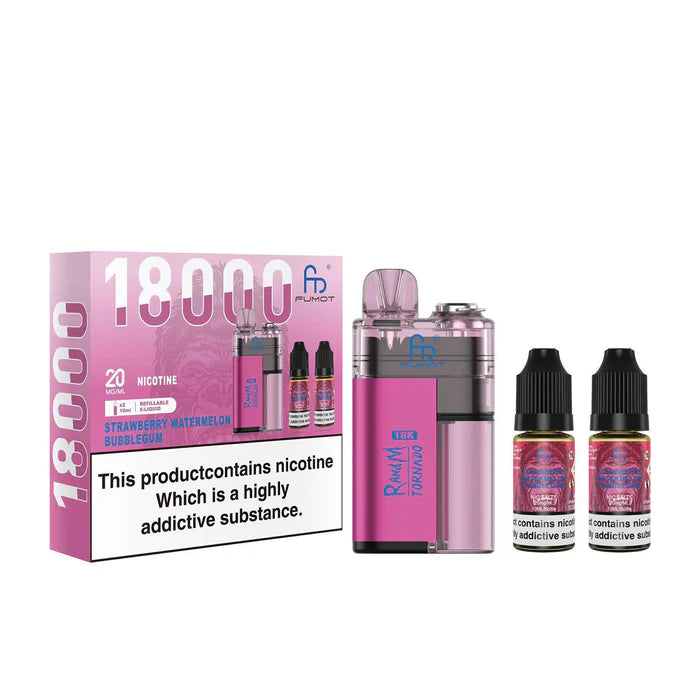Fumot RandM Tornado 18K Prefilled Kit