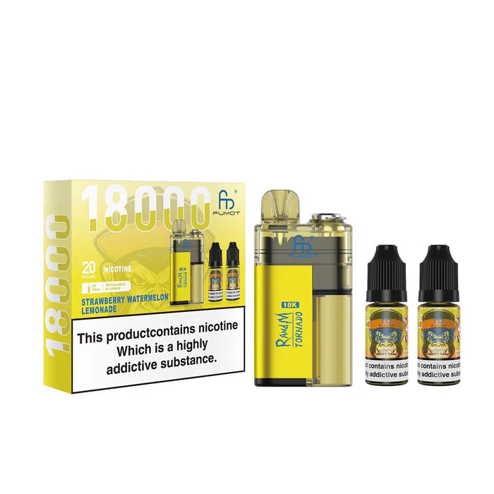 Fumot RandM Tornado 18K Prefilled Kit