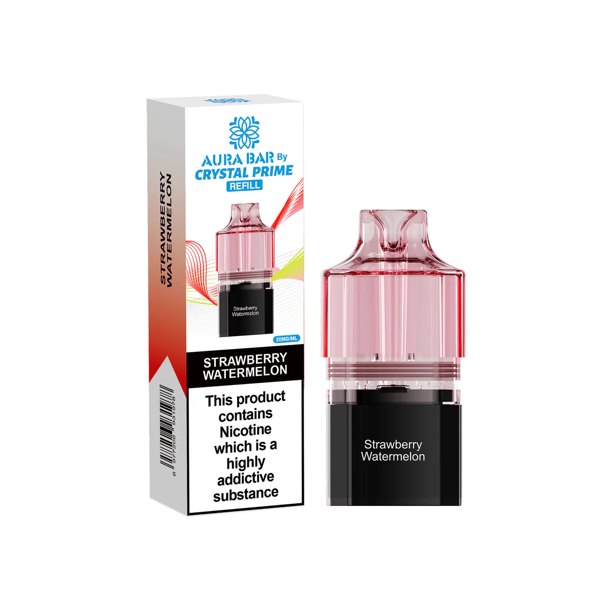 Crystal Prime Aura Bar 10k Replacement Pods