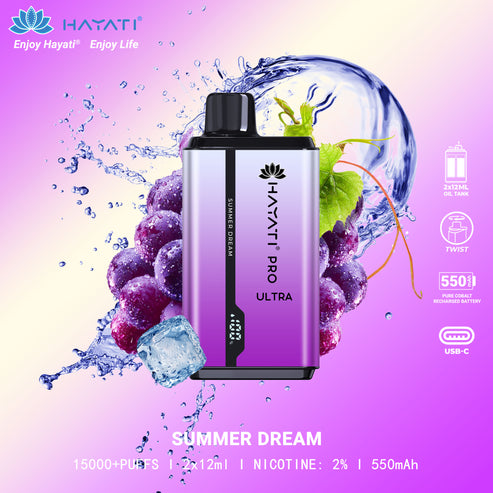 Summer Dream Hayati Pro Ultra 15000 Disposable Vape