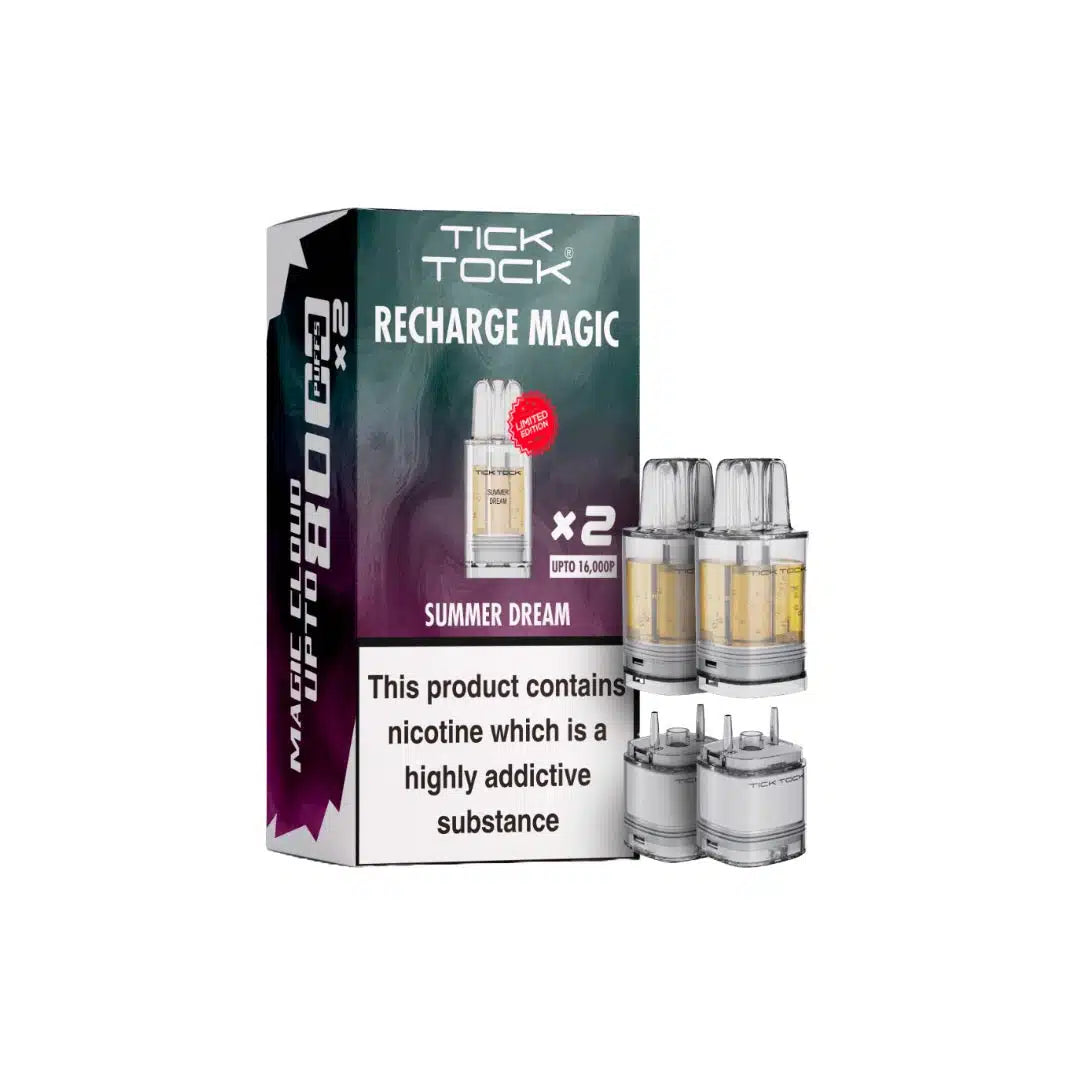 Tick Tock MAGIC 8K Pre-Filled Pods (8000 Puffs)