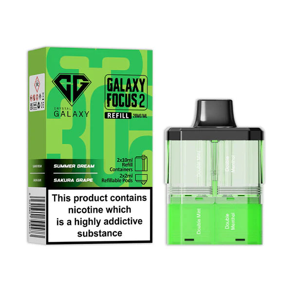 Crystal Galaxy Focus 2 30K Pre-filled Pods
