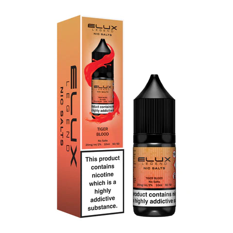 Tiger Blood Nic Salt E-Liquid By Elux Legend