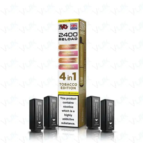 IVG 2400 Multi Flavour Edition Prefilled Pods