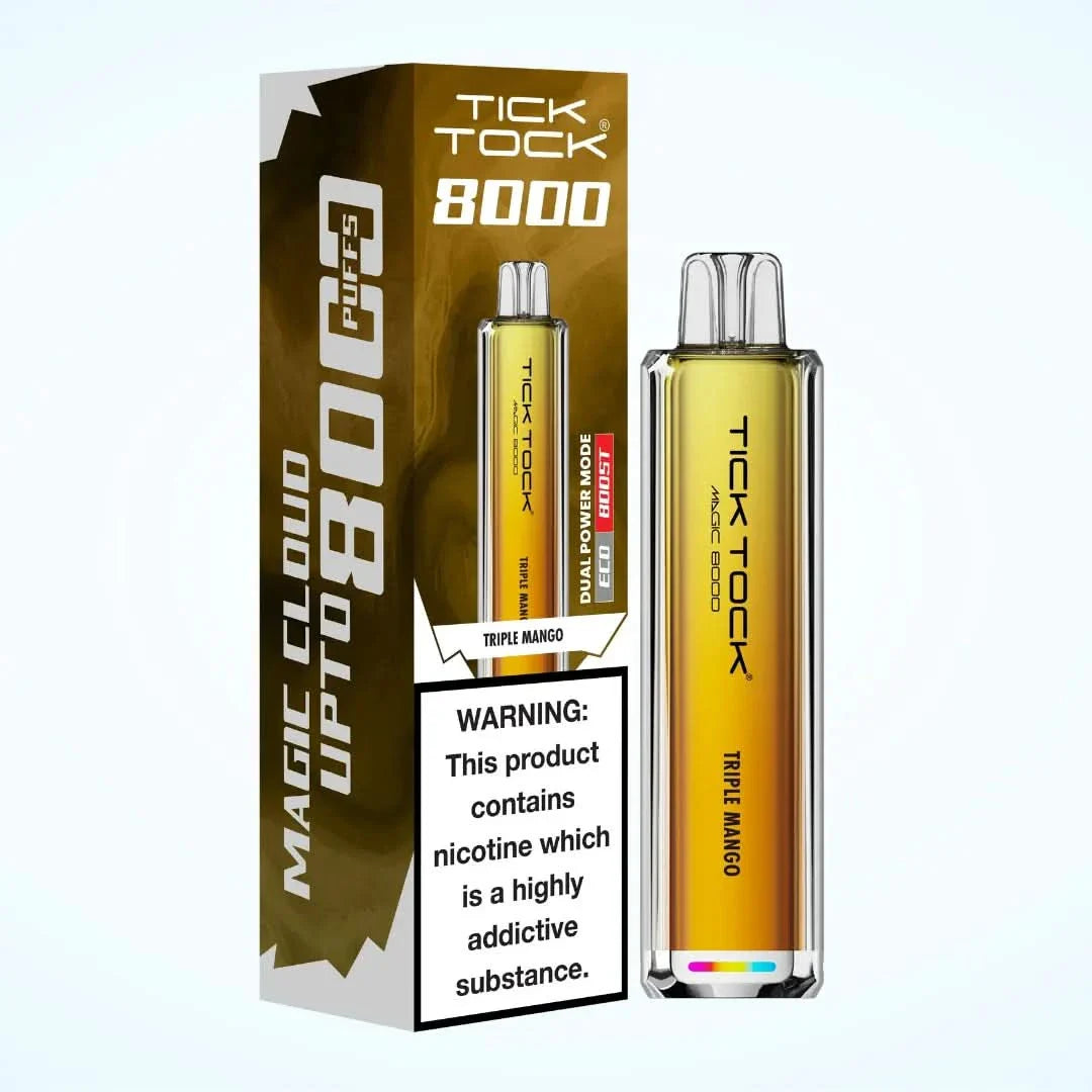 Tick Tock Magic 8000 Puffs