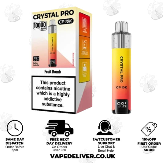 Crystal Pro CP 10K Prefilled Pod Kit
