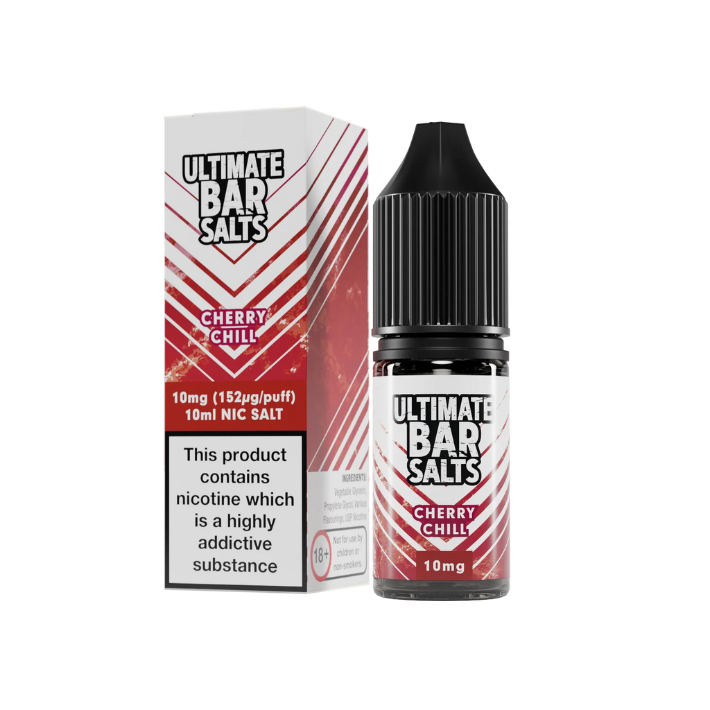 Cherry Chill Nic Salt E-Liquid By Ultimate Bar Salts
