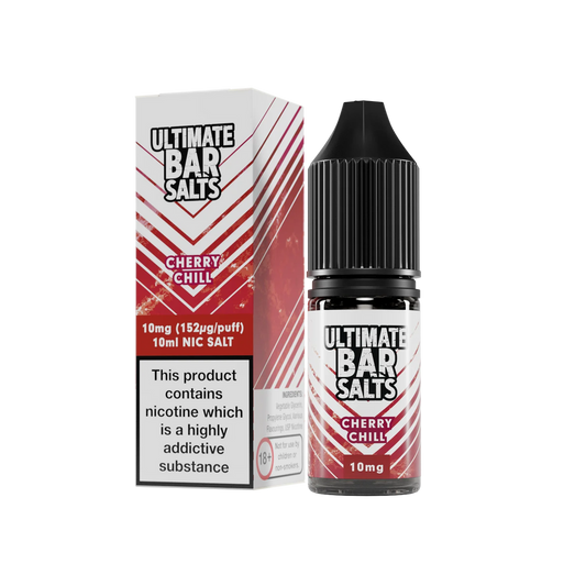 Cherry Chill Nic Salt E-Liquid By Ultimate Bar Salts