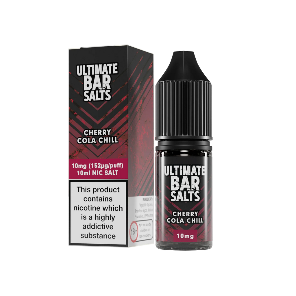 Cherry Cola Chill Nic Salt E-Liquid By Ultimate Bar Salts